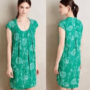 Anthropologie {Maeve} Au Revoir Tunic Shift Dress size Small